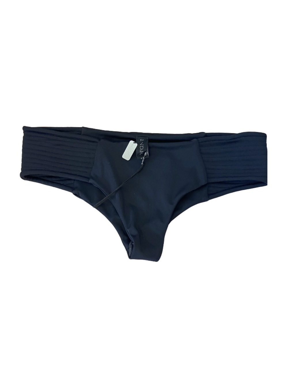 Indah Black Exit Bikini Bottoms S NWOT
